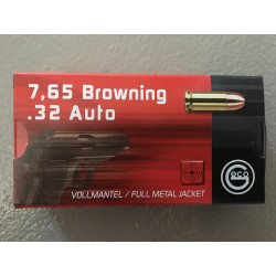 Cartouches Geco 7.65 Browning 73gr - boite de 50