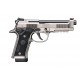 Pistolet Beretta M9A1 92FS compact inox - Calibre 9mm Para 13 coups