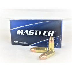 Cartouches MAGTECH Cal. 9x19mm LUGER 124gr FMJ