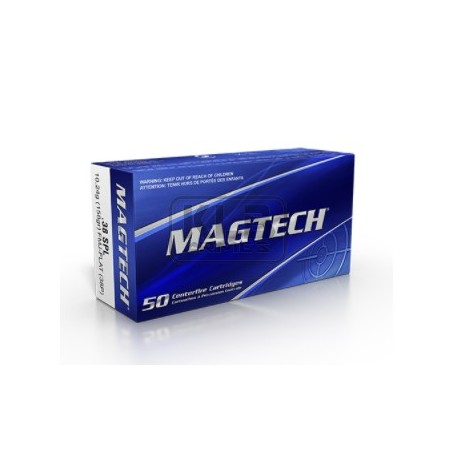 Cartouches Magtech 38 special 158gr FMJ  - Lot de 1000