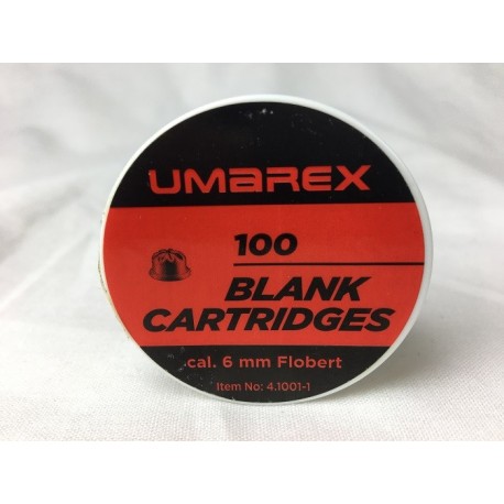 Cartouches à blanc UMAREX - cal. 6mm Flobert - boite de 100