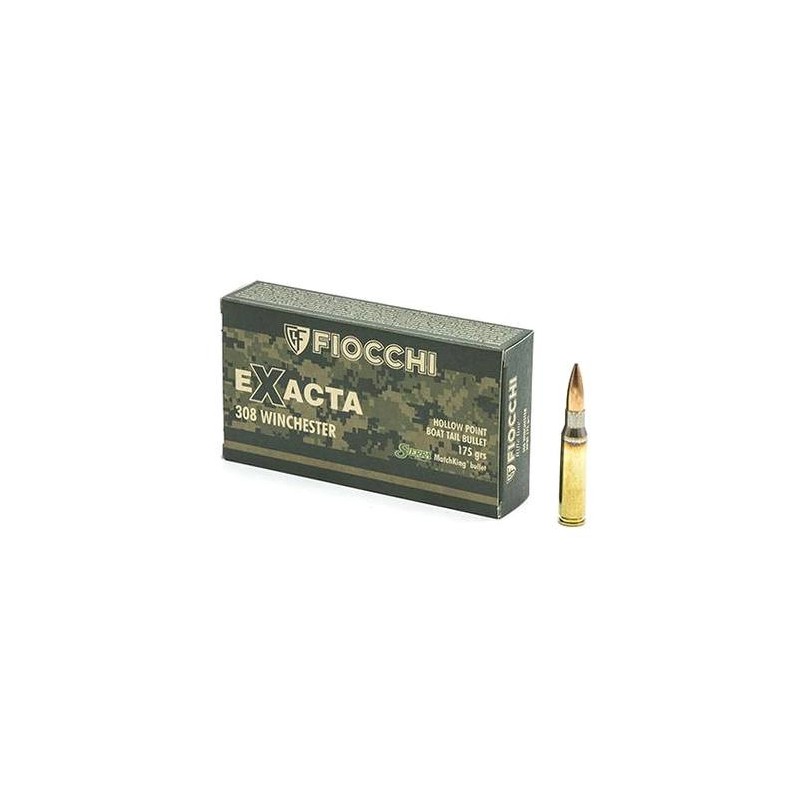 Cartouches FIOCCHI cal 308 Win 175gr - Boite de 20